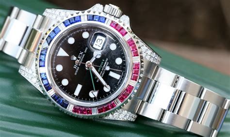 rolex with ruby|rolex ruby sapphire bezel.